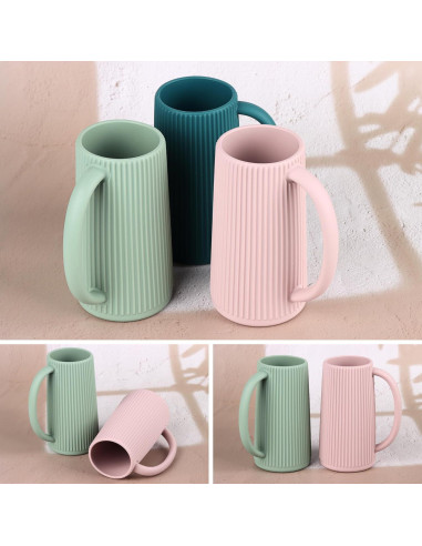 Taza de Enjuague Nothomme de Silicona 500ml Rosa