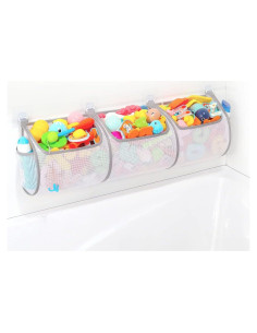 Soporte de Juguetes de Baño Ligereza 76.2x22.1 cm Malla