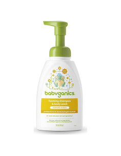 Champú y Gel de Baño Babyganics 454g Verbena de Manzanilla