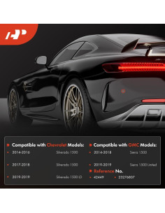 Soporte Sensor Estacionamiento A-Premium 4PC Chevrolet GMC 2