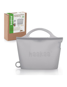 Bolsas de Esterilización de Silicona Haakaa 1250ML Gris