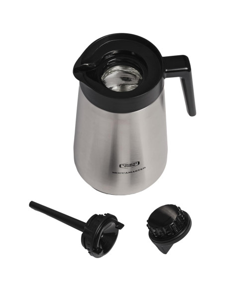 Jarra Térmica Moccamaster 59865, 1.25 L Acero Inoxidable