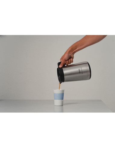 Jarra Térmica Moccamaster 59865, 1.25 L Acero Inoxidable