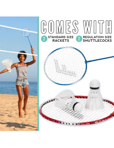 Conjunto de Raquetas de Bádminton Franklin Sports - 2 Jugadores 2