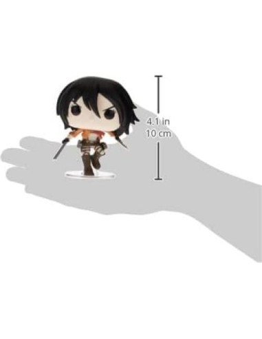 Funko POP Ataque de Titanes Mikasa Ackerman 10.7 cm