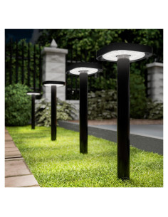 Sunco 6 Luces LED Solares Cuadradas 2W 120 Lúmenes