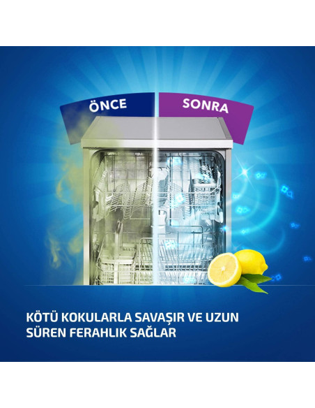 Ambientador para Lavavajillas Finish Aroma Lima-Limón 60 Lavados