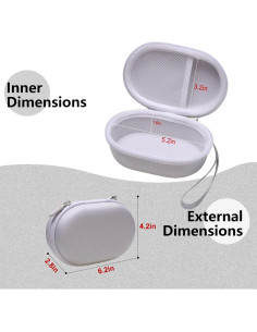 Funda Protectora para Ratón Gaming Logitech G502 y Más - Blanco 2