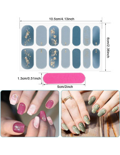 Calcomanías de Uñas Completa 140 Pcs Maitys Estilo Clásico 2