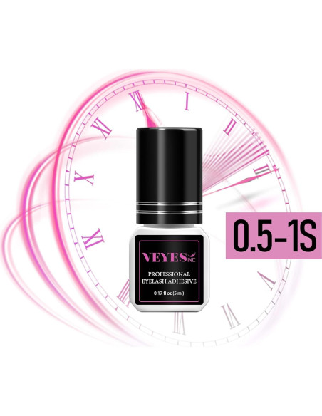 Pegamento Profesional para Extensiones de Pestañas VEYES 5ml