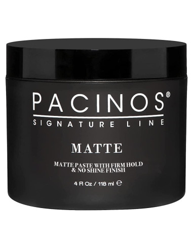 Pasta para Cabello Mate Pacinos 118 ml - Fijación Firme Sin Brillo