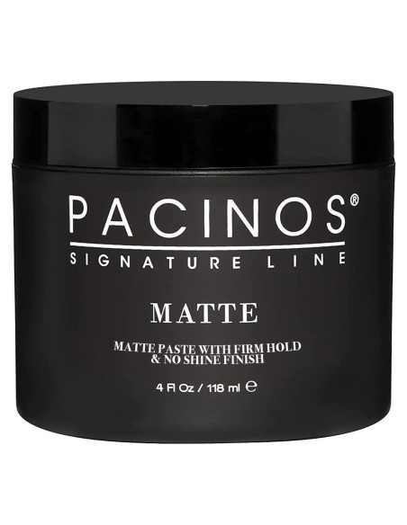 Pasta para Cabello Mate Pacinos 118 ml - Fijación Firme Sin Brillo