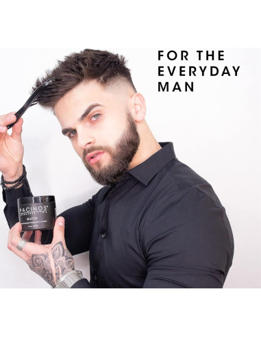 Pasta para Cabello Mate Pacinos 118 ml - Fijación Firme Sin Brillo