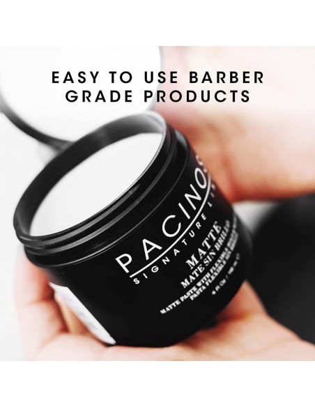 Pasta para Cabello Mate Pacinos 118 ml - Fijación Firme Sin Brillo