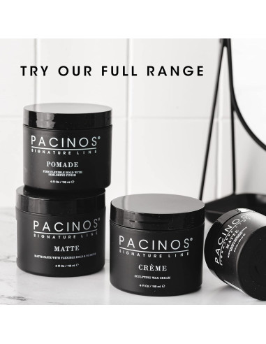 Pasta para Cabello Mate Pacinos 118 ml - Fijación Firme Sin Brillo