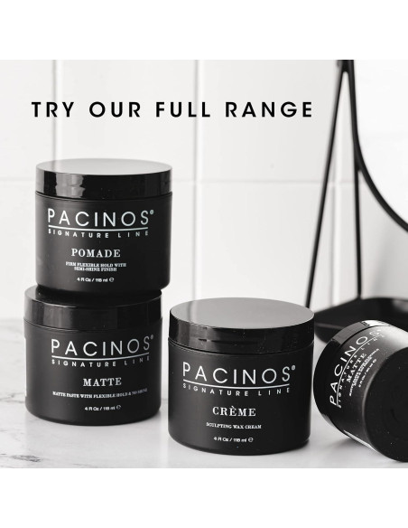 Pasta para Cabello Mate Pacinos 118 ml - Fijación Firme Sin Brillo