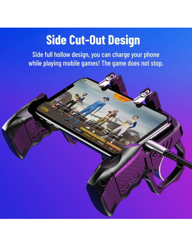 Controlador de Juego Móvil Diyeeni para Teléfonos 4.7-6.5"