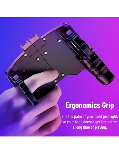 Controlador de Juego Móvil Diyeeni para Teléfonos 4.7-6.5"