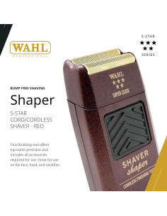 Afeitadora Wahl Professional 5 Star, Recargable, 60 min uso 2