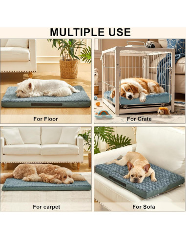 Cama ortopédica para perros Kimpets 50.8x40.6 cm con funda lavable