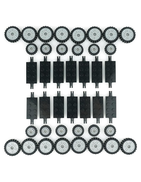 Juego de Ruedas y Neumáticos Pasacho 70 Piezas para Autos