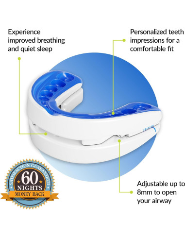 VitalSleep Dispositivo Bucal Antironquido Ajustable Hombre