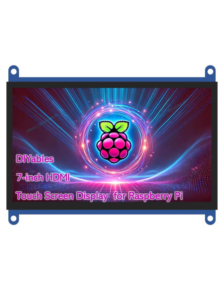 Pantalla Táctil 7" DIYables para Raspberry Pi - Monitor HDMI