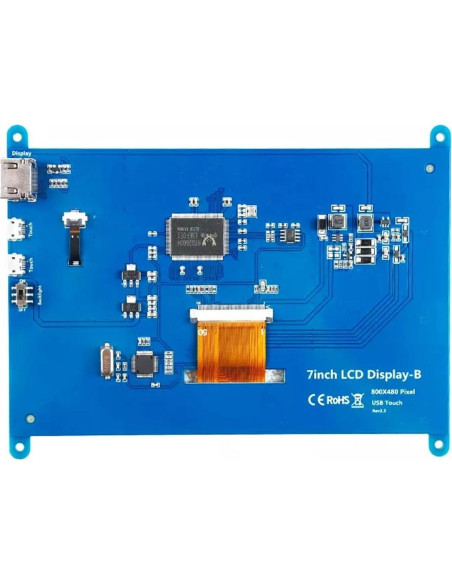 Pantalla Táctil 7" DIYables para Raspberry Pi - Monitor HDMI