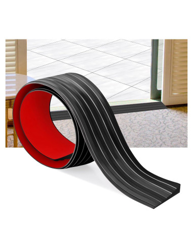 Rampa de Umbral de Goma EYAYEN 2 cm x 1 m Antideslizante