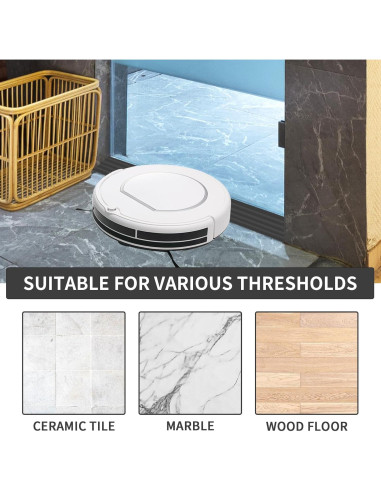 Rampa de Umbral de Goma EYAYEN 2 cm x 1 m Antideslizante