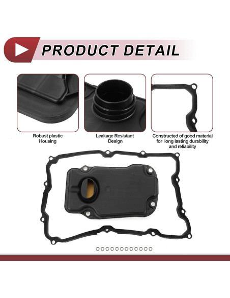 Kit de Junta de Filtro de Transmisión Automática HEROFFIX para Toyota