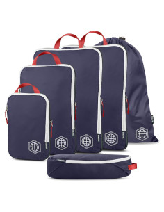 Juego de Cubos de Compresión 6 Piezas TRIPPED Navy