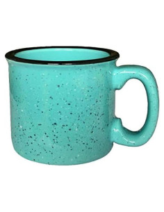 Taza de Cerámica Aqua Marble Creek 15oz Resistente