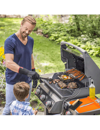 Juego de Herramientas para Parrilla TIKNIK - Alfombrilla Silicona 39.9x27.9cm