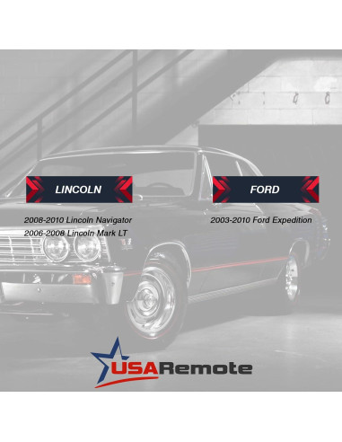 Control Remoto USARemote para Ford Expedition 2003-2010