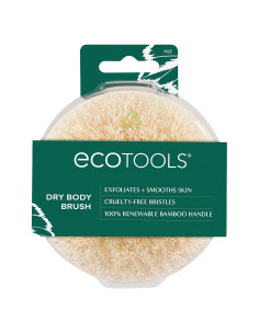 Cepillo Corporal Seco EcoTools 100% Vegano Exfoliante Rosa