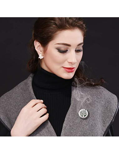 Difusor Personal de Aromaterapia Aromapin 22mm Acero Inoxidable