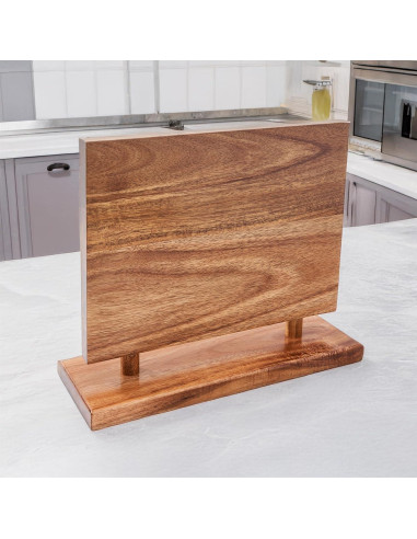 Soporte Magnético para Cuchillos LiTY de Madera Acacia 10 Cuchillos
