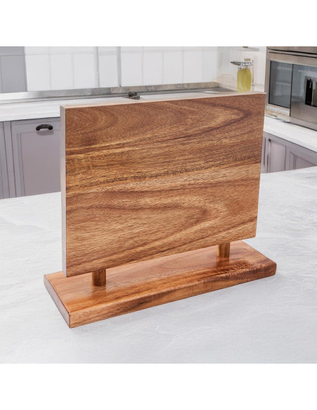 Soporte Magnético para Cuchillos LiTY de Madera Acacia 10 Cuchillos