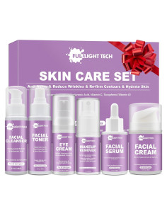 Set de Cuidado de la Piel FULLLIGHT TECH Hidratante Antienvejecimiento
