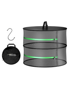 Estante de Secado de Hierbas iPower 2 Capas 61cm Nylon