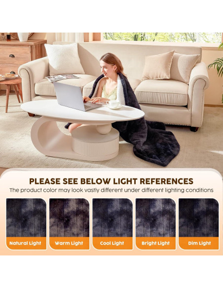 Manta Calentada Eléctrica HYLEORY 127x152 cm Negra 10 Niveles