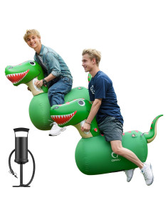 Juguetes Inflables Dinosaurio QPAU 2 PCS con Bomba