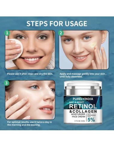 Crema de Retinol Antienvejecimiento NatureWell 54.7 ml