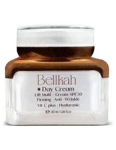 Crema Hidratante Facial Bellkah SPF 30 - Antiarrugas 30ml