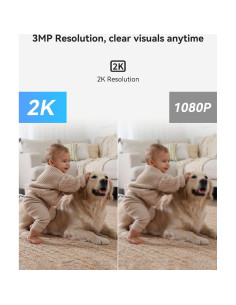 Cámara de Seguridad WiFi ORANZI 360 con Audio y APP 2