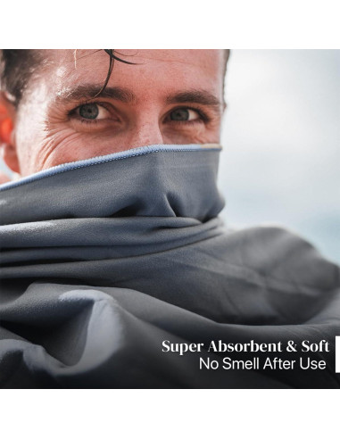 Toalla de Viaje Microfibra Sitpack 60x120cm Secado Rápido