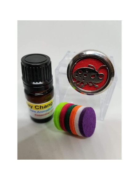 Difusor Personal de Aromaterapia Aromapin 22mm Acero Inoxidable