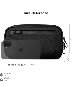 Organizador de Viaje ALPAKA Elements Tech Case Mini Negro 2