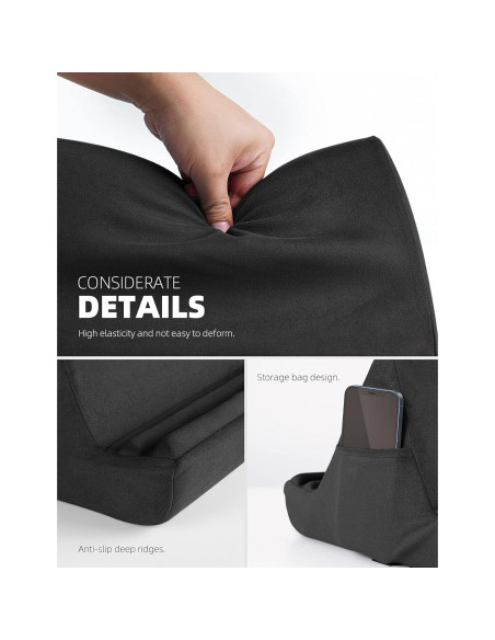 Soporte de almohada para tablet Lamicall - 4 ángulos ajustables